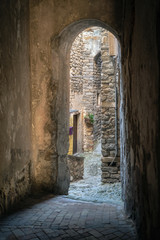 Italian narrow street