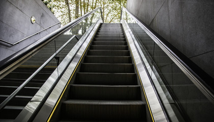 Escalator for people