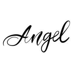 Vector hand drawn lettering phrase. Modern brush calligraphy.