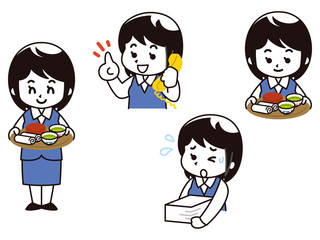 働くオフィスレディ