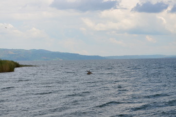 Obraz premium lake kiwu