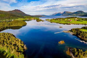 Fototapeta premium Beautiful Nature Norway.