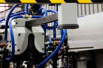 The equipment for a press