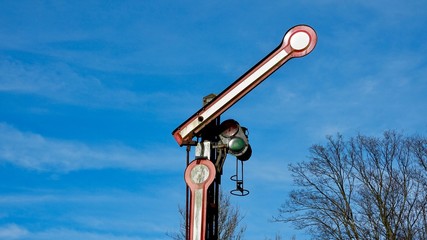 Alte Eisenbahnsignale, Zugverkehrssignale