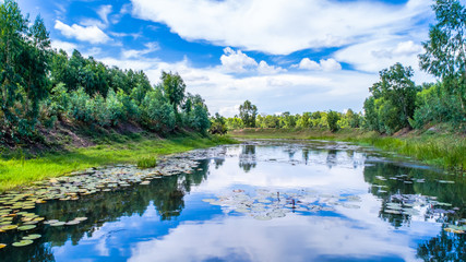 Obraz premium Canals in the countryside 8