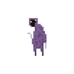 Pixel magic swamp man character for games and websites