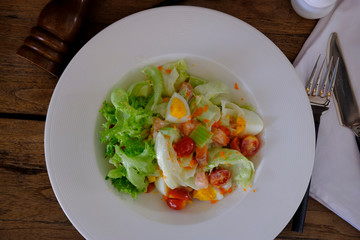 salad in a bowl
