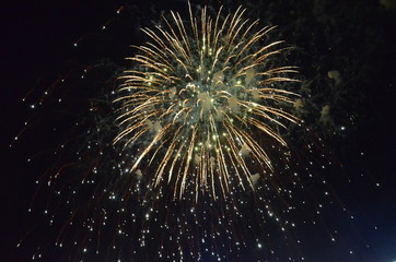 fireworks, night, celebration, light, firework, explosion, abstract, holiday, sky, star, fire, black, celebrate, party, blue, christmas, new, dark, stars, fiber, bright, space, burst, event, festival