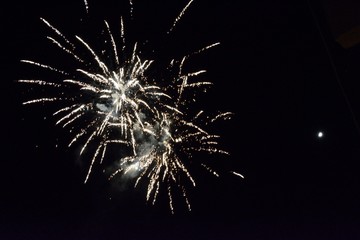 fireworks, night, celebration, light, firework, explosion, abstract, holiday, sky, star, fire,...