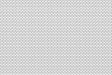 Brick background material. Simple pattern.Fine white brick. レンガの背景素材　シンプルパターン、細かい白レンガ