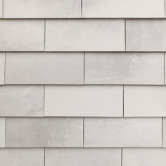 White ceramic facade tiles for buildings texture background.
