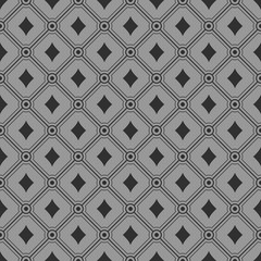 Playing card suits signs seamless pattern. Endless vector background