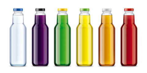 Bottles for Water, Juice, Lemonade and other drinks.