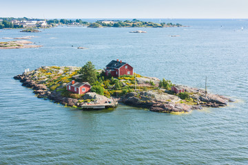 Islands  near Helsinki in Finland