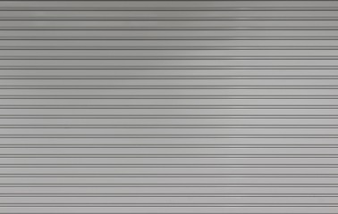 gray roller shutter door for background 
