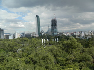 Fototapeta premium Mexico. Mexico city. View of Mexico from the side of the Chapultepec Palace vol..2