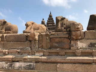 Shore Temple in Mahabalipuram, India	