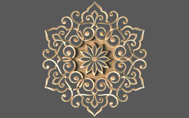 vintage christmas card with tree and snowflakes