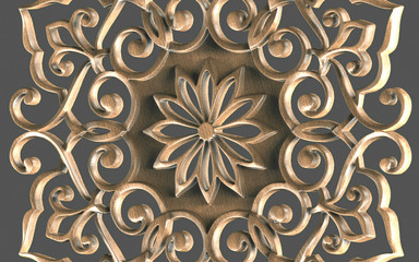 seamless background with ornament