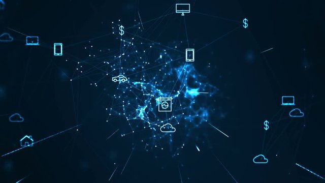 Technology iot concept.