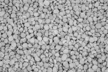 White seeds and grains of cereals background texture