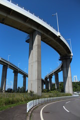 Fototapeta premium 白鳥大橋