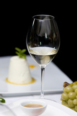 image of crystal glasses