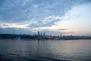 Obraz premium view of Baku, Azerbaijan