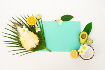 Summer diet, fresh fruits