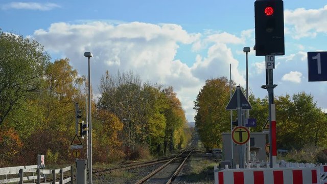 Beautiful fall color around country side of Iserlohn