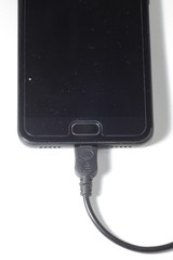 mobile phone isolated on white background