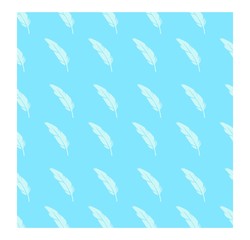 Background from vector feather silhouette. Feather birds. Seamless pattern.