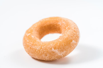 Donuts on a white background