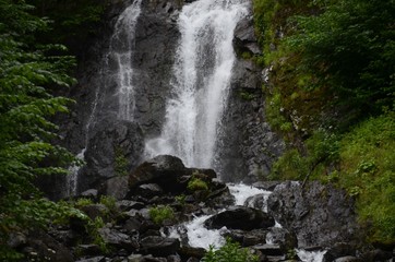 waterfall, water, nature, falls, cascade, landscape, river, stream, forest, green, rock, fall, beautiful, stone, travel, park, rocks, tree, waterfalls, flow, mountain, beauty, creek, natural, flowing