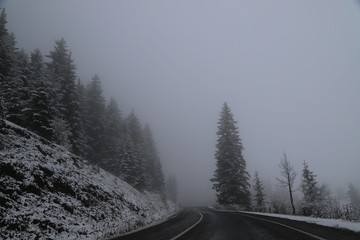 Fototapeta premium gorgeous winter photos.savsat/artvin/turkey
