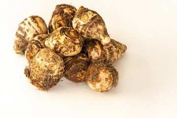 Organic fresh Nigerian Coco yam or Taro Root