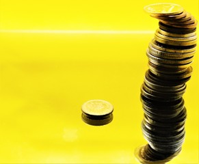 stack of coins