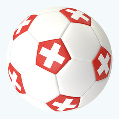 3D rendered soccerball