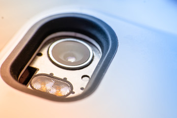 smartphone camera close-up