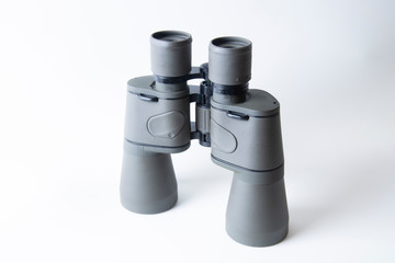 binoculars isolated on white background