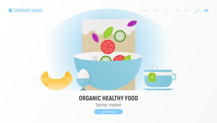 Organic Healthy Food