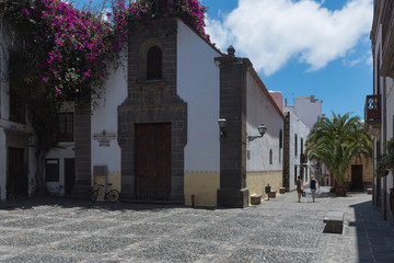 Hermitage of San Antonio Abad, in the old quarter of the district of Vegueta, Las Palmas de Gran Canaria.
