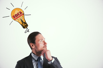 Idea and quiz concept