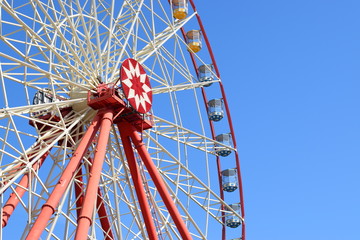 Ferris wheel in a recreation park