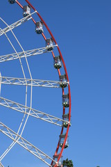 Ferris wheel in a recreation park