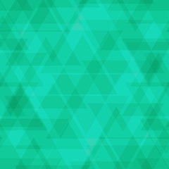 Fototapeta premium Bright marine triangles in intersection and overlay.