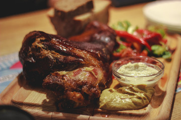 meat and vegetables