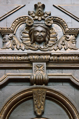 antique element of the door