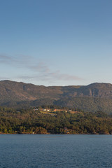 Obraz premium Sailing in Norway