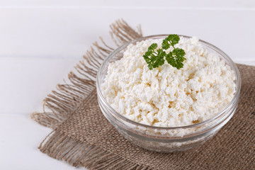 Home made cottage cheese